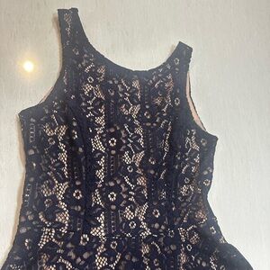 Speechless Blue Lace Dress